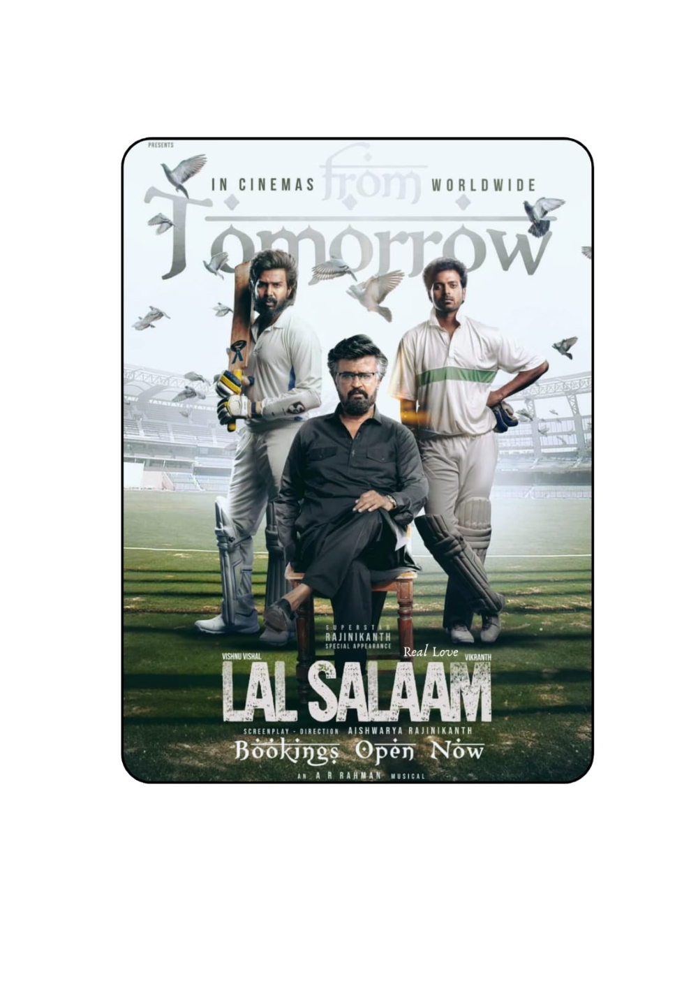 Lal salaam movie relesed